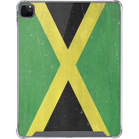 Jamaica Flag Distressed iPad Cases